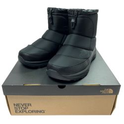 ☆☆ THE NORTH FACE ザノースフェイス ヌプシ ブーティ ウォータープルーフ VII ショート NF52273 ブラック SIZE 28cm 箱有 Aランク