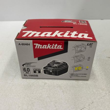  MAKITA マキタ バッテリー　18v　6.0Ah BL1860B ブラック