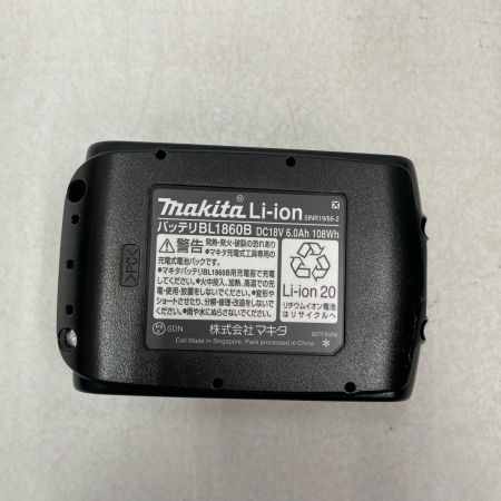  MAKITA マキタ バッテリー　18v　6.0Ah BL1860B