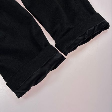 CASHMERE カシミアコート カシミヤ100% 無地 55028B ブラック レディース SIZE 9号
