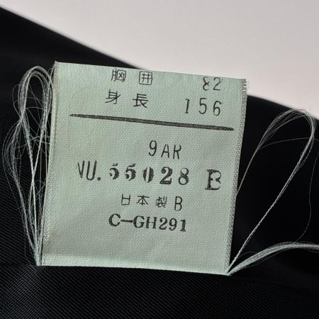 CASHMERE カシミアコート カシミヤ100% 無地 55028B ブラック レディース SIZE 9号