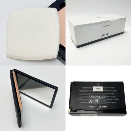  CHANEL シャネル ル コットン/オイル コントロール ティッシュ あぶらとり紙/フェイスパウダー×3 計5個セット