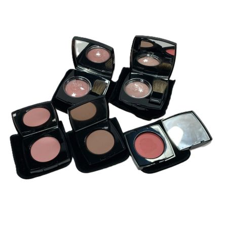  CHANEL シャネル ジュ コントゥラスト/ル ブラッシュ クレーム ドゥ シャネル チークカラー 5個セット