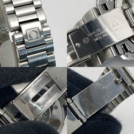  OMEGA オメガ シーマスター アクアテラ 2517.30 シルバー クォーツ メンズ 腕時計 Seamaster