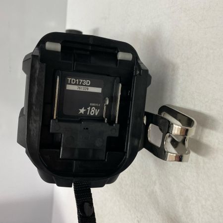  MAKITA マキタ インパクトドライバ TD173DRGXB ブラック