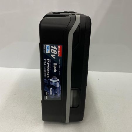  MAKITA マキタ インパクトドライバ TD173DRGXB ブラック