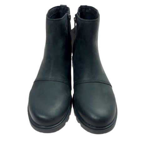  SOREL ソレル EMELIE III ZIP WP ミディブーツ ミドル 黒 レザー NL5019-010 ブラック SIZE 24.5cm