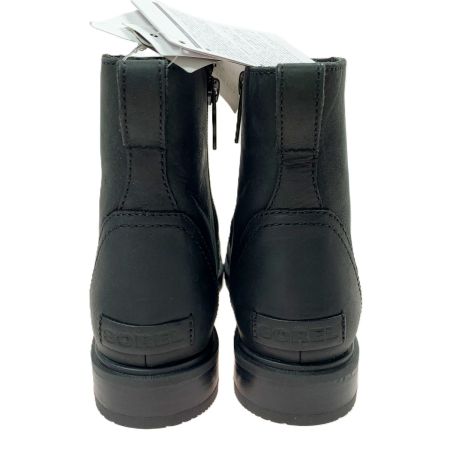  SOREL ソレル EMELIE III ZIP WP ミディブーツ ミドル 黒 レザー NL5019-010 ブラック SIZE 24.5cm