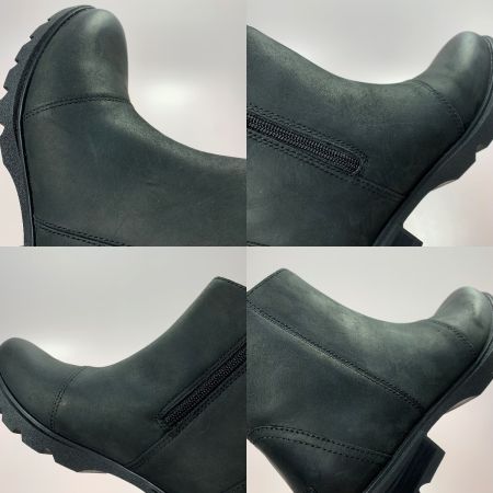  SOREL ソレル EMELIE III ZIP WP ミディブーツ ミドル 黒 レザー NL5019-010 ブラック SIZE 24.5cm