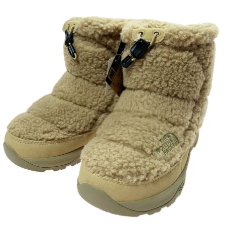  THE NORTH FACE ザノースフェイス ヌプシ ブーティ ショート フリース NF52578 ブラウン SIZE 25cm