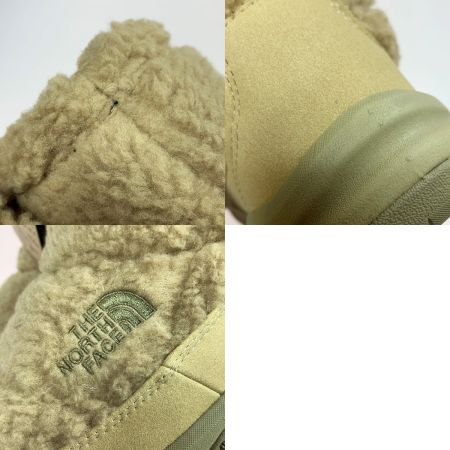  THE NORTH FACE ザノースフェイス ヌプシ ブーティ ショート フリース NF52578 ブラウン SIZE 25cm