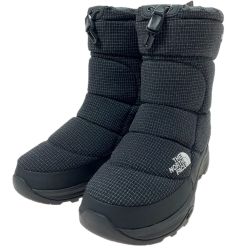 ☆☆ THE NORTH FACE ザノースフェイス ヌプシ ブーティ ウォータープルーフ VII ダイニーマ NF52470 ブラック SIZE 25cm Aランク