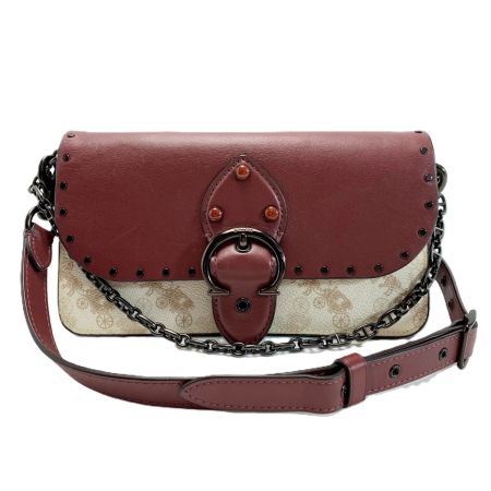  COACH コーチ 2WAYバッグ レザー C5263 アイボリー レディース