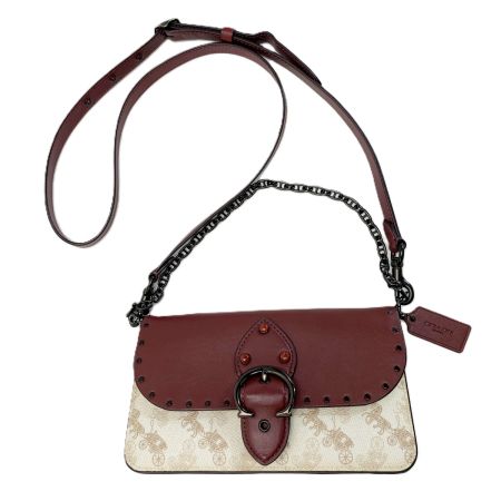  COACH コーチ 2WAYバッグ レザー C5263 アイボリー レディース