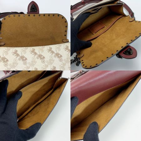  COACH コーチ 2WAYバッグ レザー C5263 アイボリー レディース