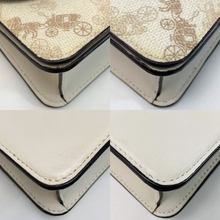  COACH コーチ 2WAYバッグ レザー C5263 アイボリー レディース