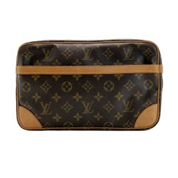 ☆☆ LOUIS VUITTON ルイヴィトン モノグラム コンピエーニュ28 M51845 セカンドバッグ クラッチバッグ Cランク