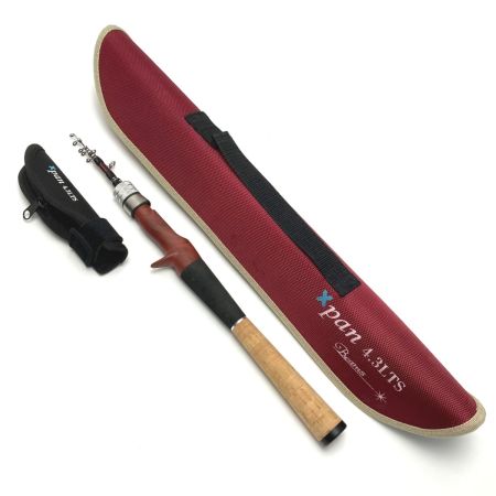  Fishman フィッシュマン Beams XPAN 4.3LTS トラウトロッド ケース付き