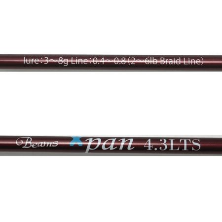  Fishman フィッシュマン Beams XPAN 4.3LTS トラウトロッド ケース付き