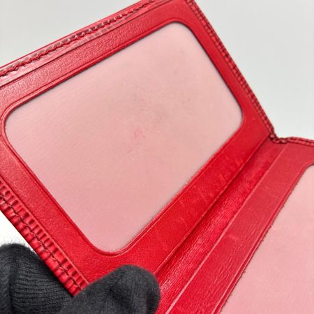 LOUIS VUITTON ルイヴィトン エピ ポルト2カルト カードケース M63207 カスティリアンレッド レザー 