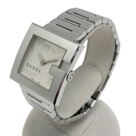  GUCCI グッチ フローラ 花柄 108 シルバー クォーツ メンズ 腕時計