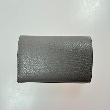  COACH コーチ 3つ折り財布  CM437 バイオレット レディース ゴールド金具