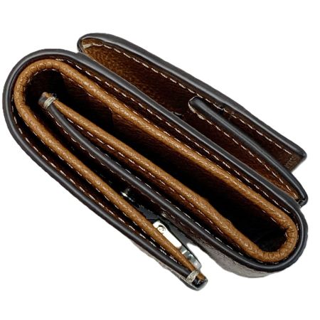  TODS トッズ 3つ折り財布 牛革 XAWDBNB2000XS0S410 ブラウン 箱有