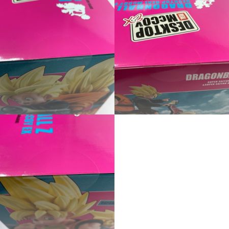  メガハウス デスクトップマッコイ スーパーサイヤ人孫悟空＆スーパーサイヤ人孫悟飯 バイク フィギュア 未開封