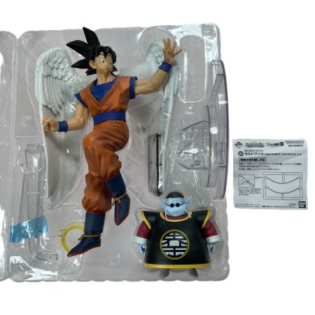   一番くじ ドラゴンボール 未来への決闘 ラストワン賞 孫悟空（界王様付き）MASTERLISE  フィギュア 開封品
