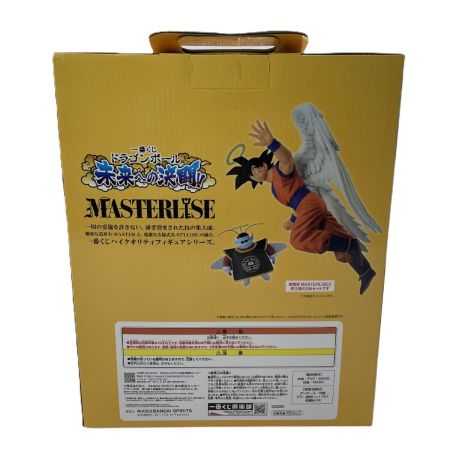   一番くじ ドラゴンボール 未来への決闘 ラストワン賞 孫悟空（界王様付き）MASTERLISE  フィギュア 開封品
