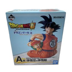☆☆  フィギュア 一番くじ ドラゴンボールEX 地球を守る戦士たち MASTERLISE A賞 孫悟空＆孫悟飯 未開封 Nランク