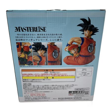   フィギュア 一番くじ ドラゴンボールEX 地球を守る戦士たち MASTERLISE A賞 孫悟空＆孫悟飯 未開封