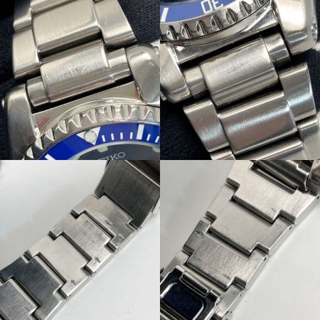  SEIKO セイコー キネティック ダイバー200ｍ 5M62-0BL0 ブルー メンズ 腕時計 KINETIC