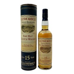 ☆☆ GLENMORANGIE グレンモーレンジ 15年 700ml 43度 スコッチ ウイスキー 古酒 箱有 Sランク 未開栓