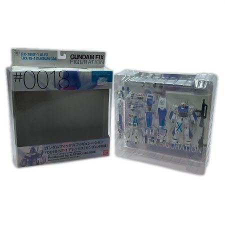  BANDAI バンダイ GUNDAM FIX FIGURATION ＃0018 RX-78 NT-1 アレックス[ガンダム4号機] フィギュア 開封品