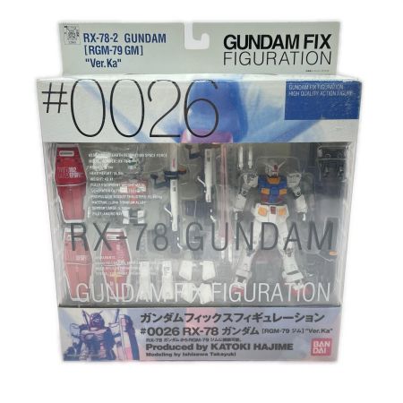   GUNDAM FIX FIGURATION ＃0026 RX-78 ガンダム[RGM-79 ジム] Ver.Ka フィギュア 開封品