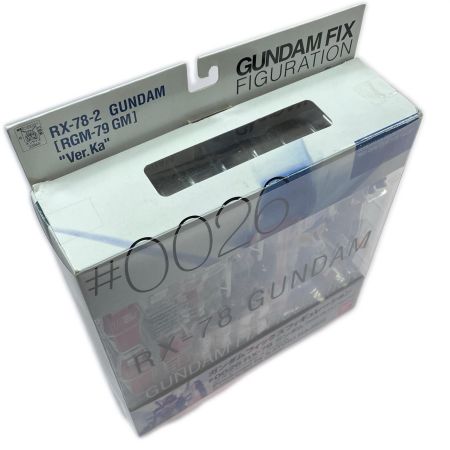   GUNDAM FIX FIGURATION ＃0026 RX-78 ガンダム[RGM-79 ジム] Ver.Ka フィギュア 開封品