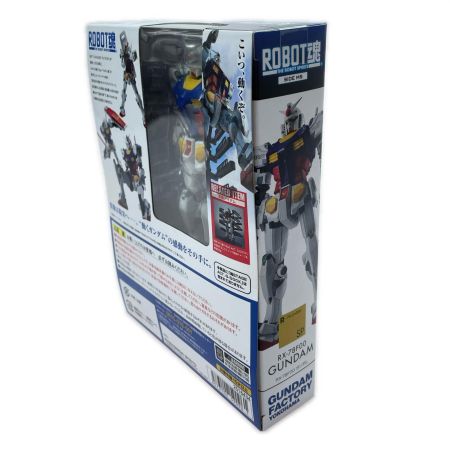  BANDAI バンダイ ROBOT魂 〈SIDE MS〉 RX-78F00 ガンダム  フィギュア 開封品