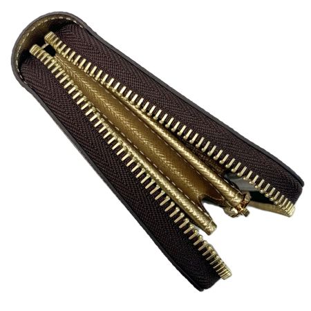  LOUIS VUITTON ルイヴィトン ラウンドファスナー財布 ジッピーウォレット M27030 モノグラム×ゴールド ICタグ反応有 袋有
