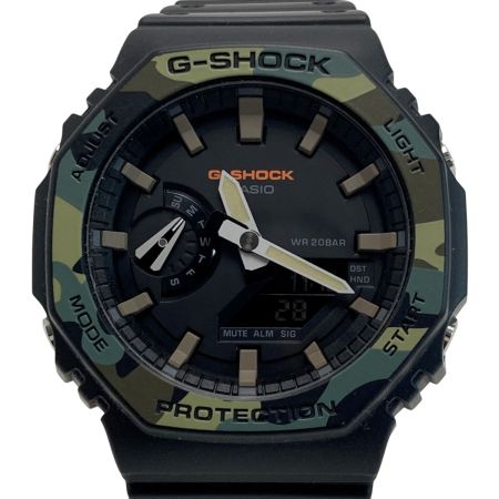  CASIO カシオ G-SHOCK GA-2100シリーズ カモフラージュ GA-2100SU-1AJF クォーツ メンズ 腕時計