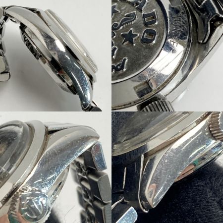  RADO ラドー グリーンホース デイト 25石 シルバー 自動巻き レディース 腕時計 Green Horse