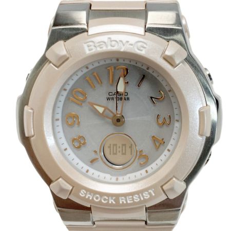  CASIO カシオ Baby-G BGA-1100-4BJF ピンク系 電波ソーラー ラバー