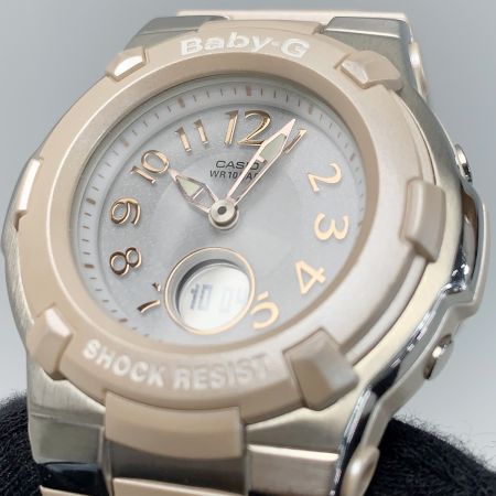  CASIO カシオ Baby-G BGA-1100-4BJF ピンク系 電波ソーラー ラバー