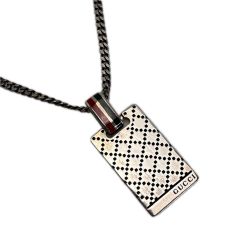 GUCCI グッチ ディアマンテモチーフ シェリーライン シルバー925 ネックレス  ペンダント SV Cランク