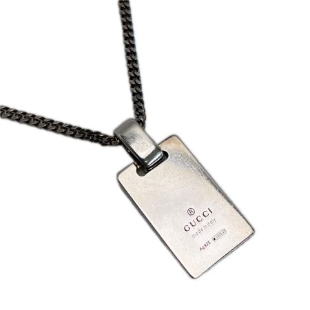 GUCCI グッチ ディアマンテモチーフ シェリーライン シルバー925 ネックレス  ペンダント SV