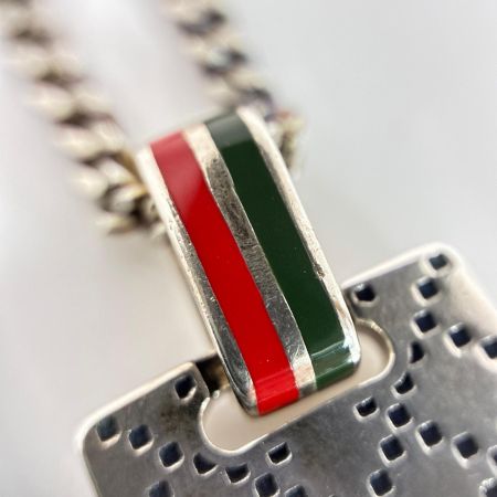 GUCCI グッチ ディアマンテモチーフ シェリーライン シルバー925 ネックレス  ペンダント SV