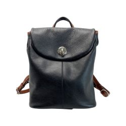 ☆☆ Somes Saddle ソメスサドル ターンロック リュック ブラック 牛革 Bランク