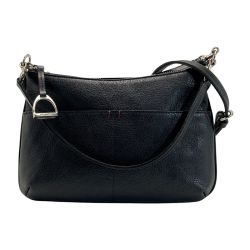 ☆☆ Somes Saddle ソメスサドル 2WAYバッグ ブラック レザー ショルダーバッグ 布袋有 Aランク