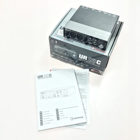  steinberg オーディオインターフェース UR22C 箱・取説付