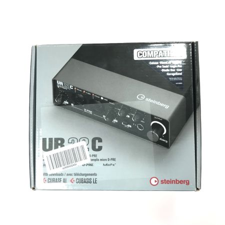  steinberg オーディオインターフェース UR22C 箱・取説付